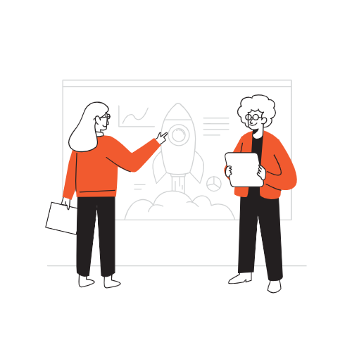 personas planificando estrategia